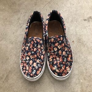 Floral sneakers